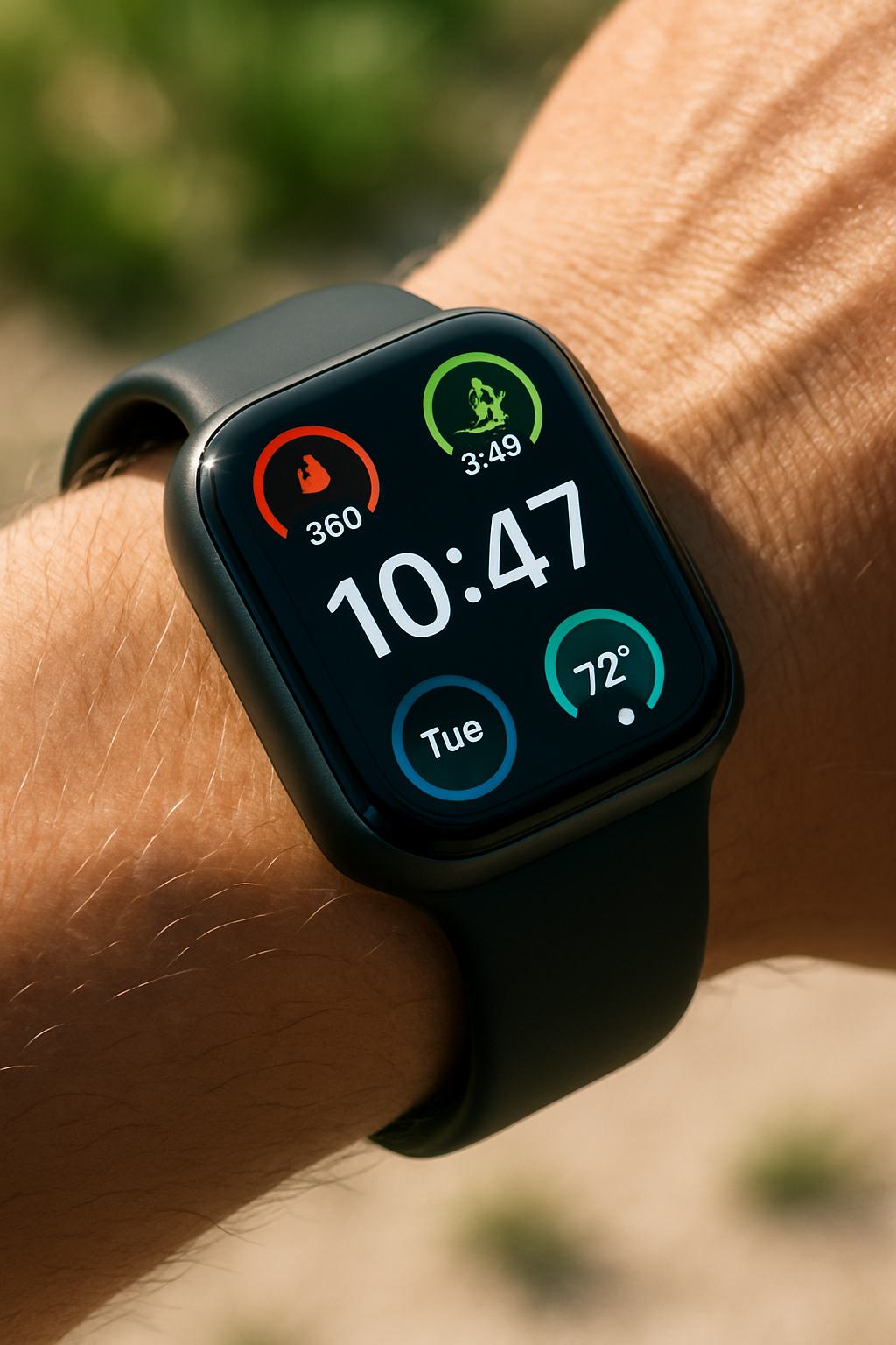 Modern Smartwatch with Color Display