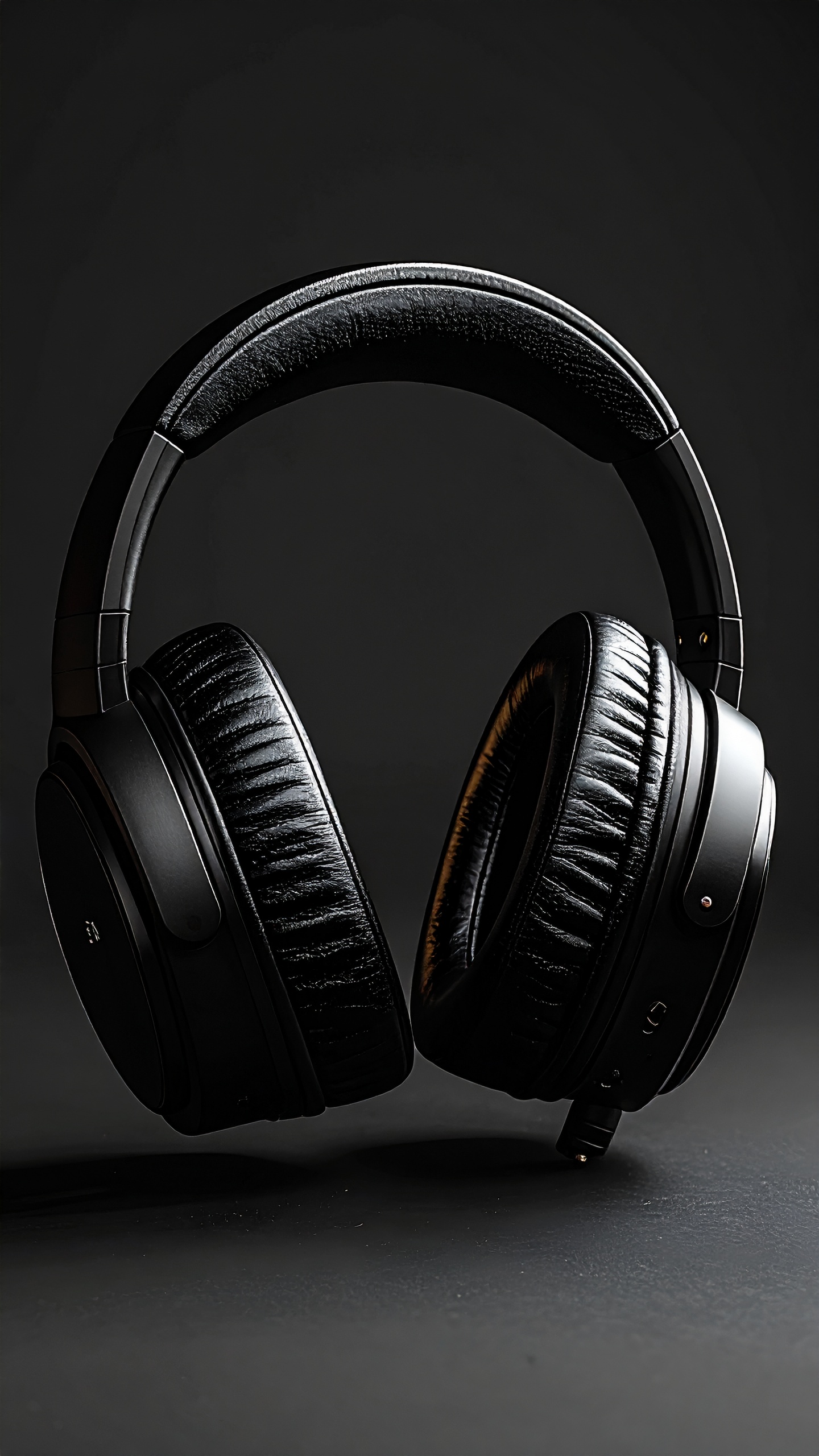 High-Quality Black Headphones with Modern Design