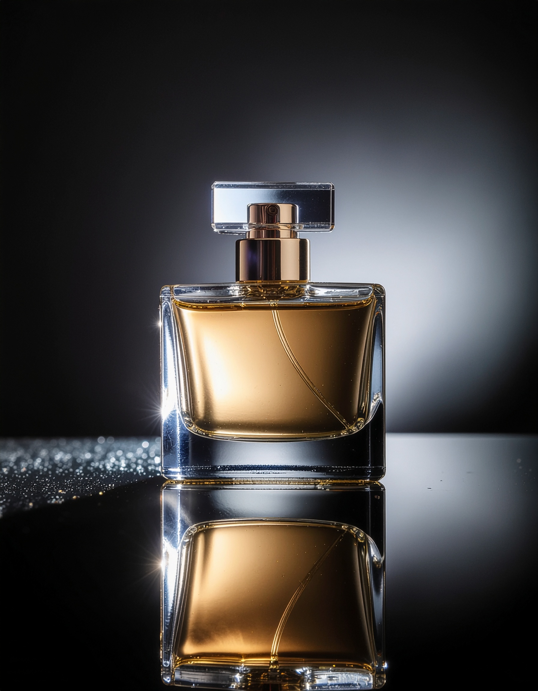 Elegant Perfume Bottle with Sophisticated Design